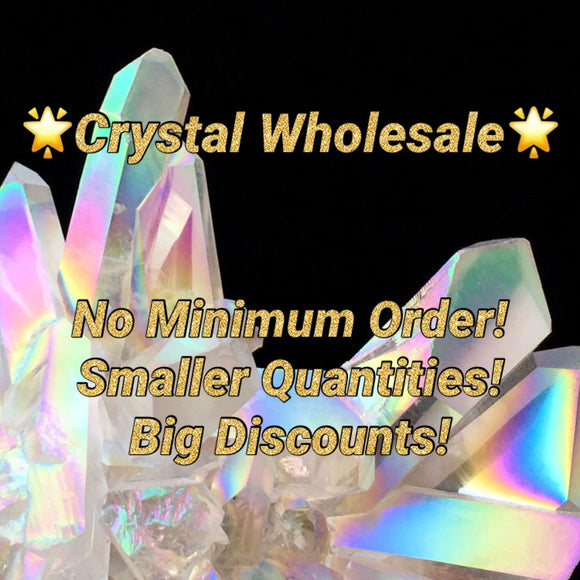 Raw Crystals & Wholesale Bulk Crystal Boxes