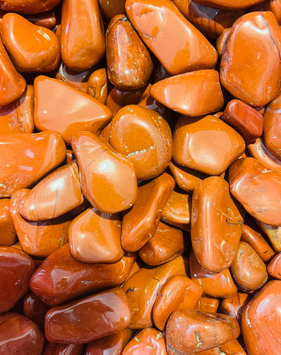 New Bulk Half Kilo Tumble Stones- Red Jasper❤️❤️❤️